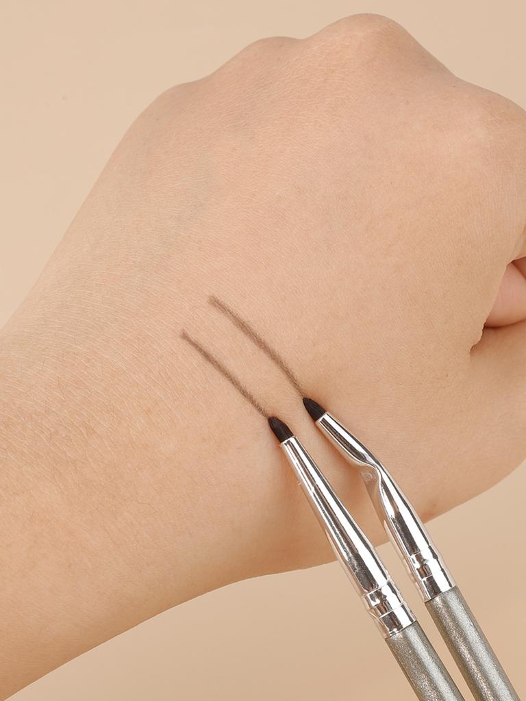 Single Multifunctional Angled Eyeliner BrushFine BrushConcealer BrushDrawing SilkwormsUnder Eyelid To Tear TroughEye Detail Brus