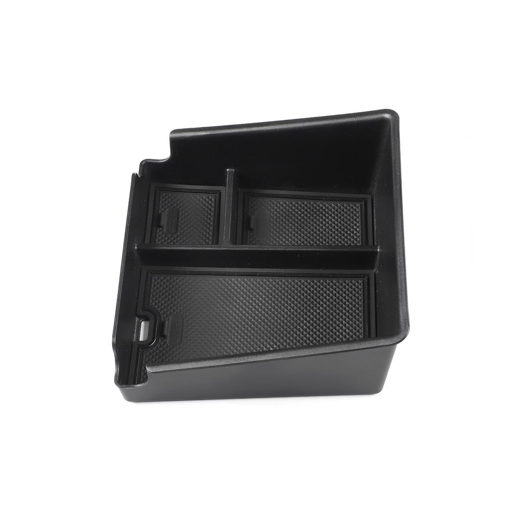 Für BYD Seal EV Mittelkonsolen-Armlehnen-Aufbewahrungsbox Mittleres Fach Organizer Zubehör Aufräumen Schwarz