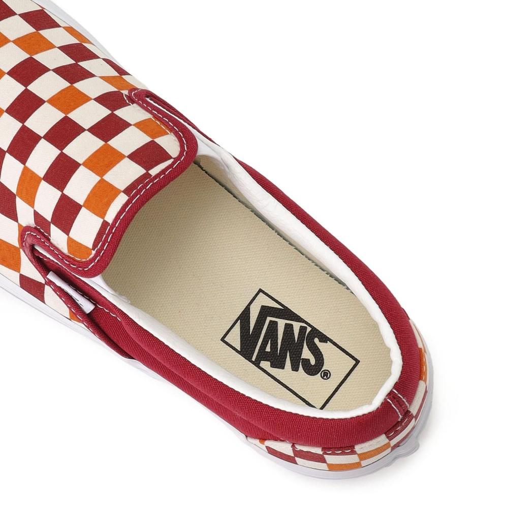 Vans Vn000d5pcjh Tri TOne Chk Re Slip On Tri TOne Chk Re