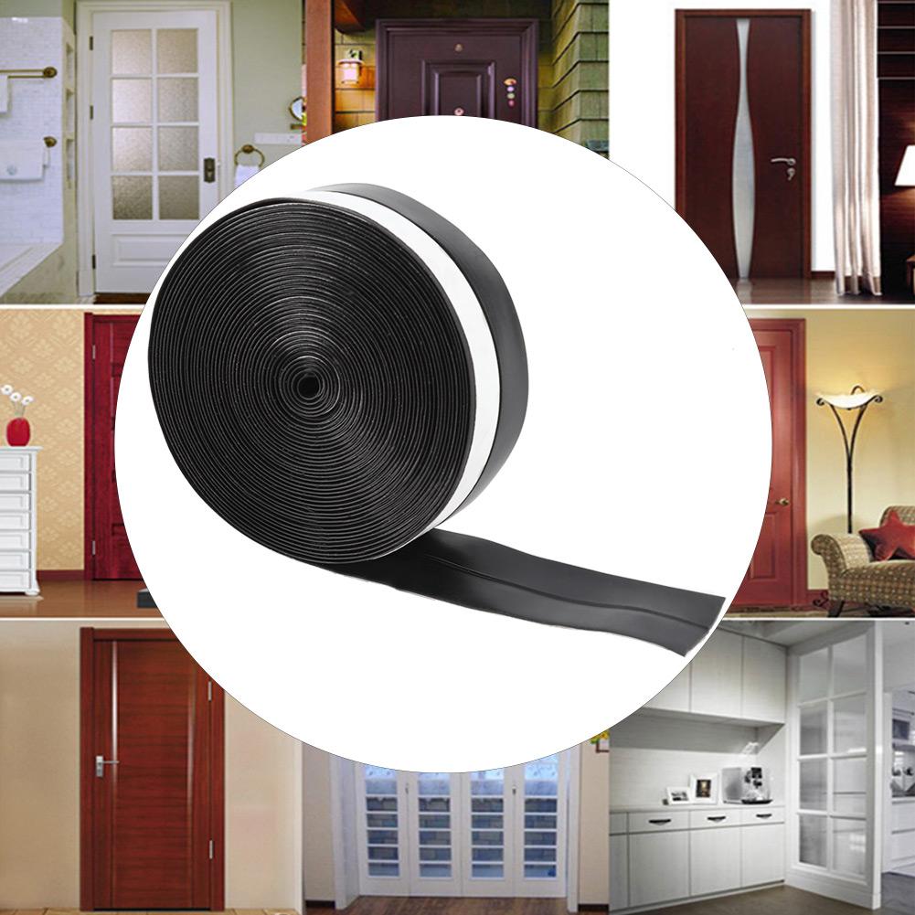 5M 25mm Self adhesive Door Window Sound Insulation Dust Prevent Sealing Strip (White)