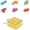 Tetris Stackable Table Light, Tangram Puzzle LED Lamp, 3D Induction Interlocking Desk Lamp, Fun T...