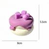 Mini Cute Cake Squishy Fingertip Toy Chocolate Cheese Slow Rebound Toy  for Kid Gifts