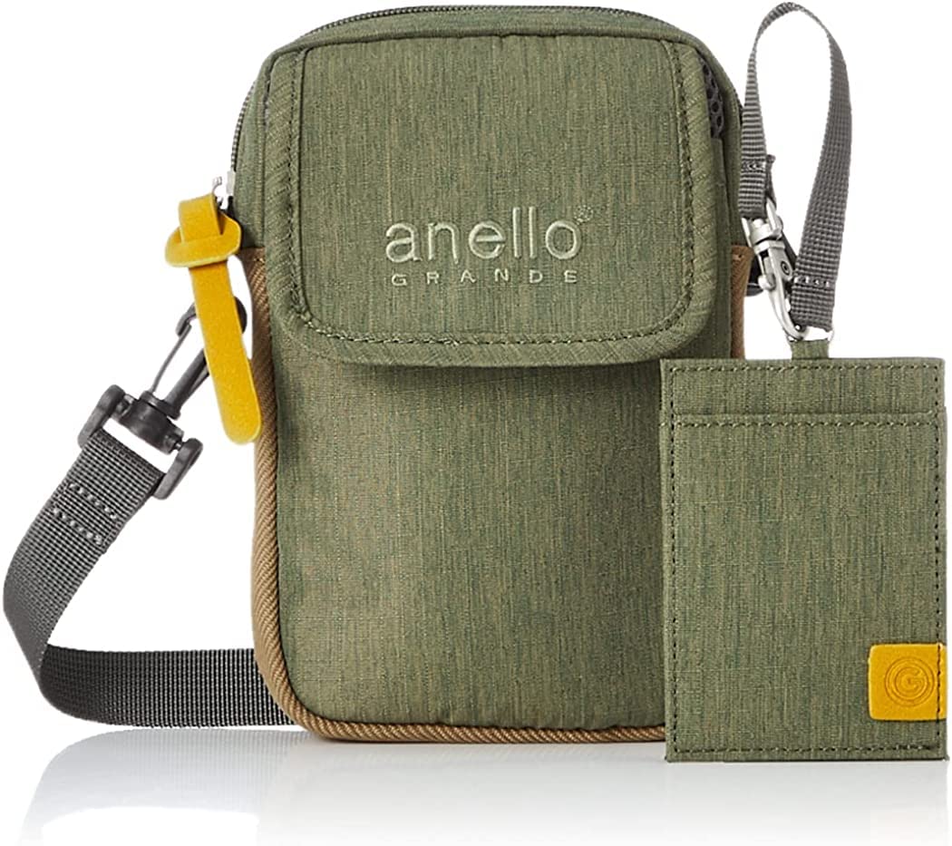 

MONTANA mini shoulder bag GTM0383Z Olive [Anello Grande] Water-repellent оливковий