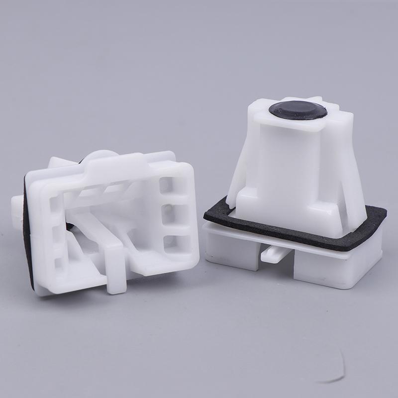 2Pcs Brand New Durable White Rear Seat Buckle 1609267180 Car Rear Seat Buckle For Car