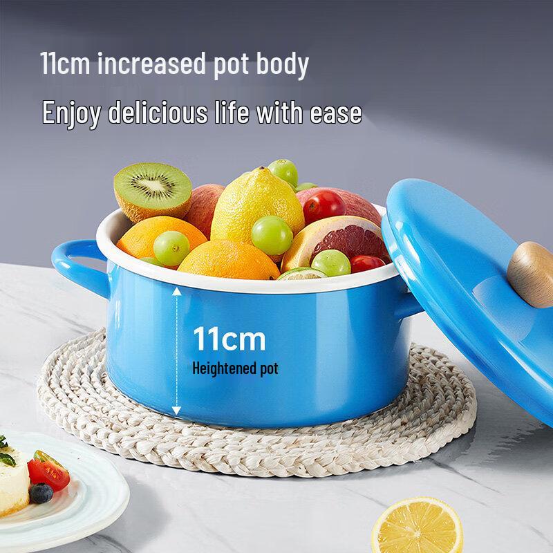 COOKER KING Enamel Milk/Soup Pot