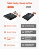 Welding Blanket, 1829mm x 2438mm Silicone Coated Fiberglass Welding Blanket, 1800°F Heat Resistant Safety Protection Blankets, Flame Retardant
