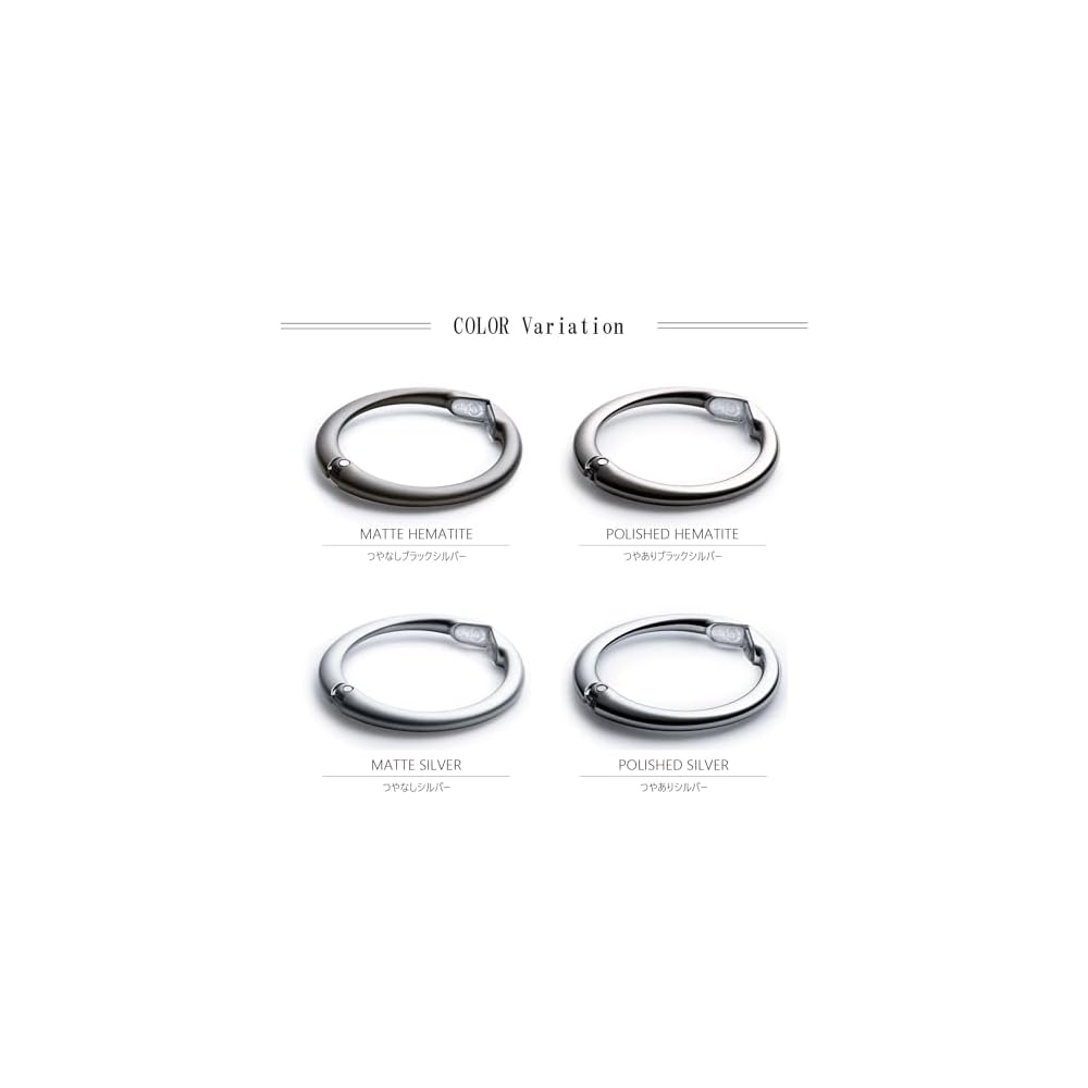 Clippa Bag Hanger 1270 Black Silver | Travel Gadget