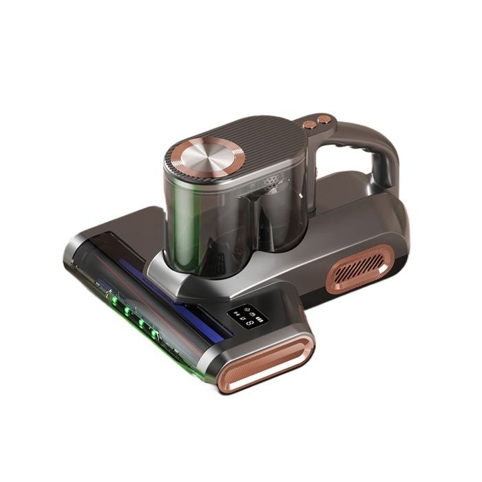 DORME Powerful UV Cordless mites vacuum cleaner, sterilization, double tank, green light, bed, sofa, animals