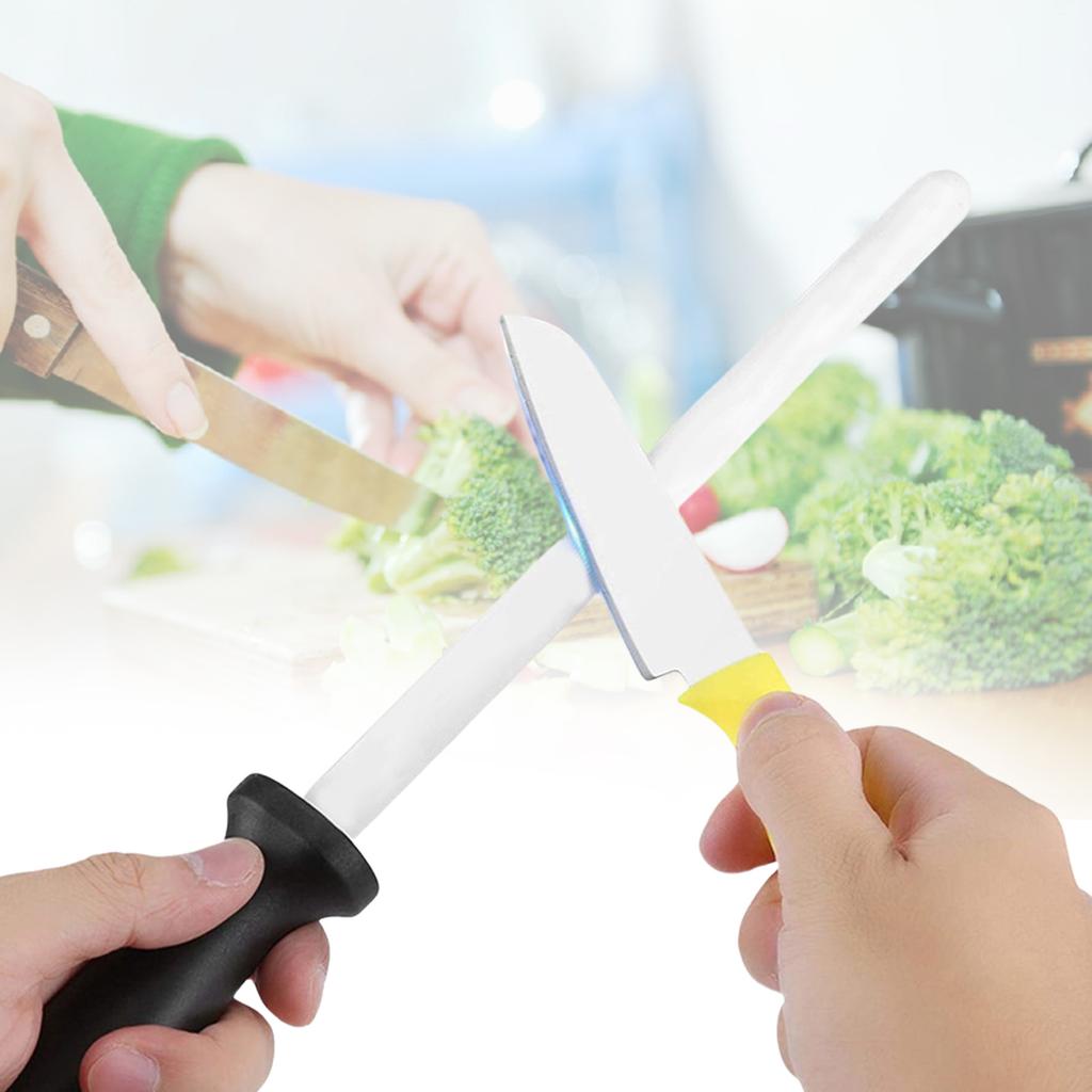 Sharpening Rod Ceramic Rod Cutter Sharpener Honing Cutter Sharpener for Cutter Sharpening Steel Kitchen Tool Cutter
