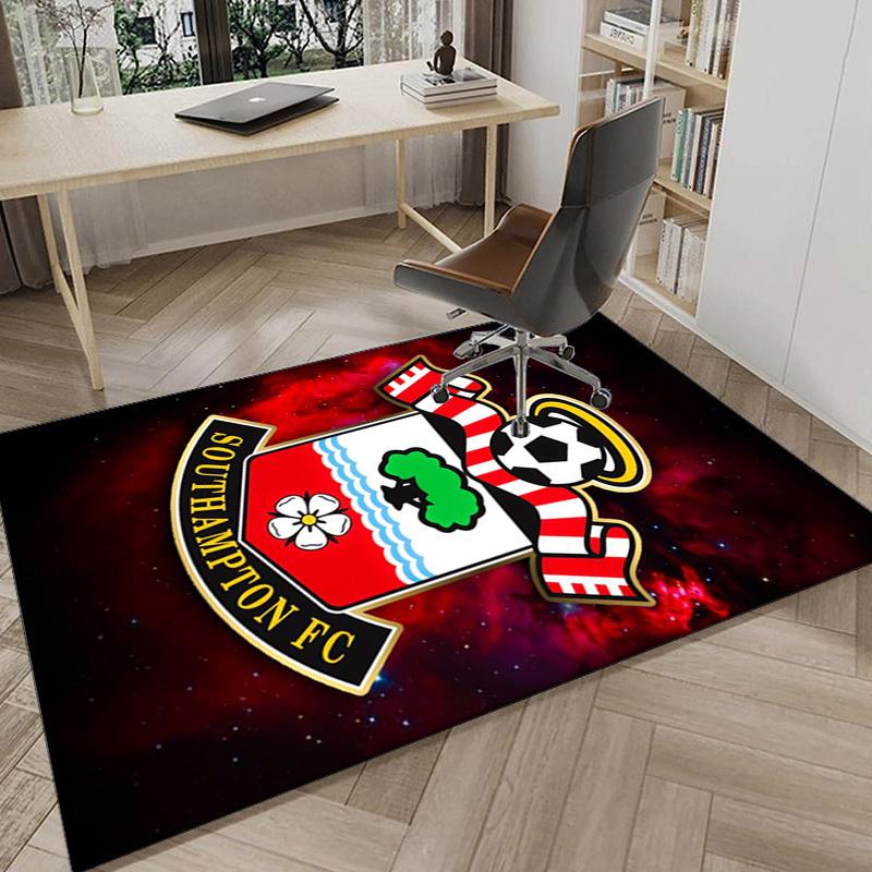 Fc Crest Design Printed Area Rug for Office, Chair Rug, Decorative Carpet Floor Mat, Large Size Fan gifts Christmas gifts