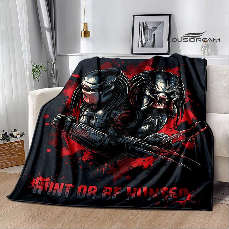 AVP Alien Vs Predator Blanket Picnic Blanket Warm Blankets Outdoor Blanket Home Bed Linings Blankets for Beds Birthday Gift