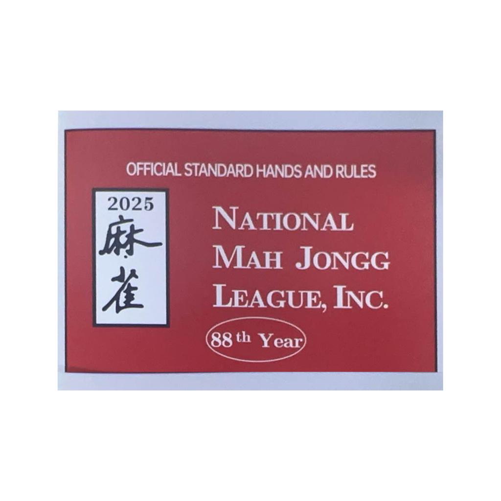 Karty Mahjong 2025, Karty Mahjong Oficjalne Standardowe Ręce I Zasady Karty Mahjong 2023 Duży Wydruk Karty Wyników Mahjong