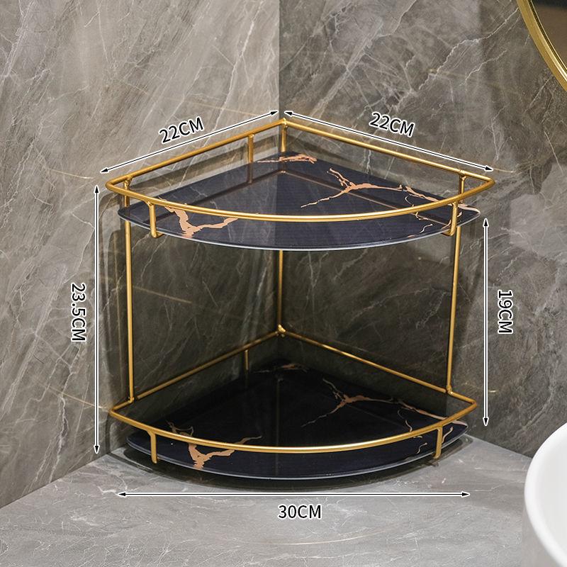 Stainless Steel Frame Acrylic Marble Storage Tray Home Room jewelry Makeup Perfume Tea Cup Storage Aromatherap Plate Tray Rack