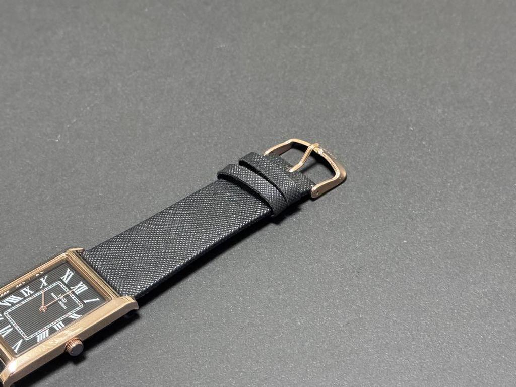 [USED] IBSO Men's 7mm Ultra-Thin Rectangular Dial Watch