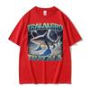 Tralalero Tralala Funny Shark Meme T-shirt Fashion Cozy Shark with Shoes Gifts T Shirts Women Casual Hot Sale  T Shirt