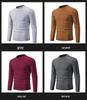 2025 Men's Casual Round Neck Solid Color Fashion Sweater
