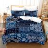 Home Textile Splicing Quilt Cover Digital Printing Three-Piece Set 3D