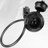 10A-15A 125V Wohnmobil Steckdose AC Anschlussstecker Einlassanschlussstecker mit 42cm Verlängerungskabel und Wasserdichter Abdeckung für Wohnmobil Stoßstange Boot LKW