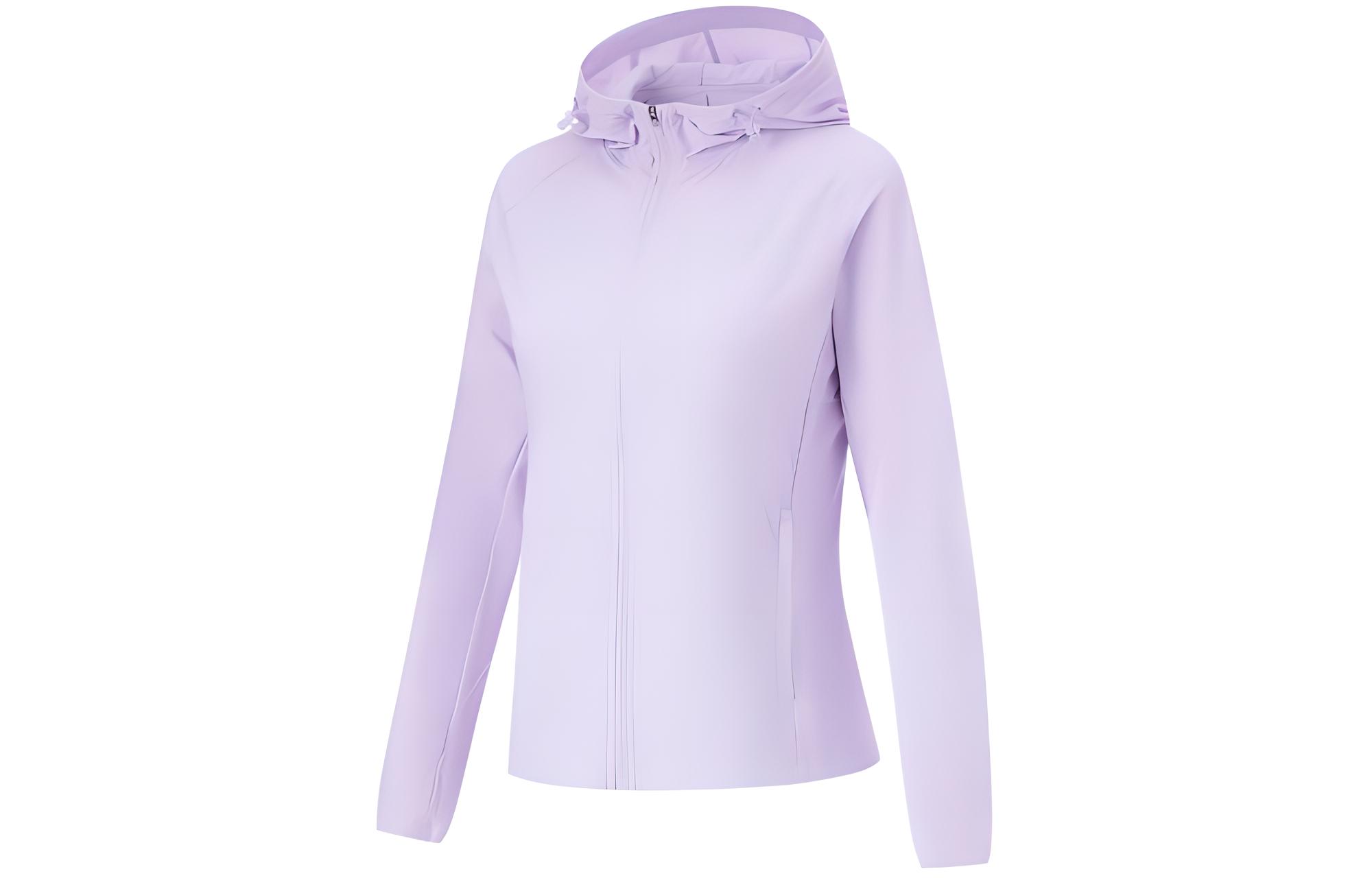 Свитшот женский серии Li Ning Fitness, сиреневый, AWDU474-4 L
