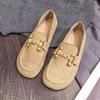 Season Hot Kids Small Kuo Love~ Horse Buckle Retro Thick Bottom Comfortable Casual Doudou Shoes Trendy Wear-resistant Spring