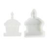 Trophy Silicones Molds for Art Craft Mushroom House Resins Molds Pig Silicones Molds Cupcake Gift Case Silicones Molds