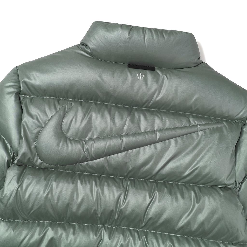 Nike Chaqueta acolchada Sunset de X NOCTA, unisex, color verde mica/cibernético, FN8196-330