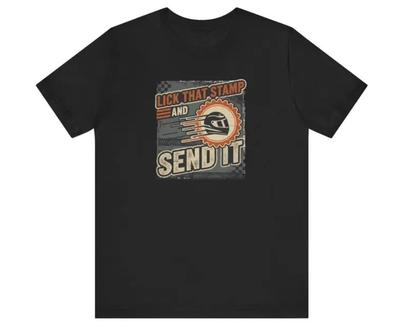 Send It T-Shirt, Renn-T-Shirt, Unisex Rennshirt, Motorsport-Oberteil, Autoenthusiast G