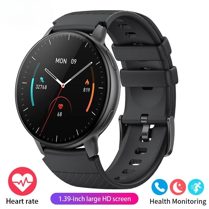 

New Voice Calling Smartwatch 1.39 HD Display Smart Watch Heart Rate Health Monitoring Sports Smartwatch For Men Women чорний