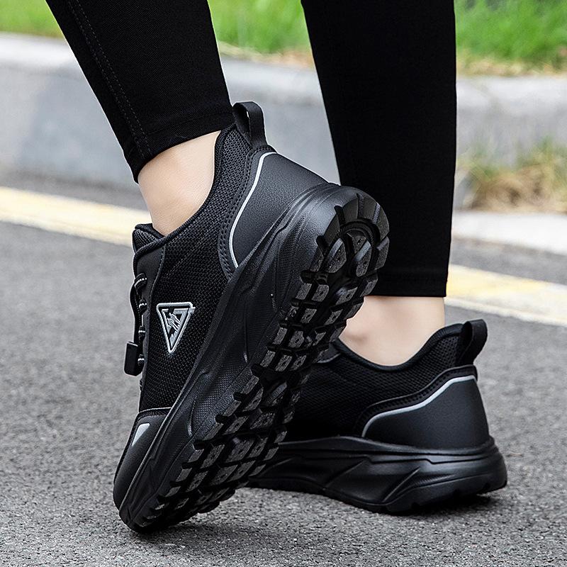 Women's Autumn and Winter Mid-top Velvet Warm Sports Casual Shoes Wear-resistant Cotton Shoes Medium Thickened Sports Shoes