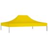 Party Tent Roof 4.5 X 3 M Yellow 270 G M²