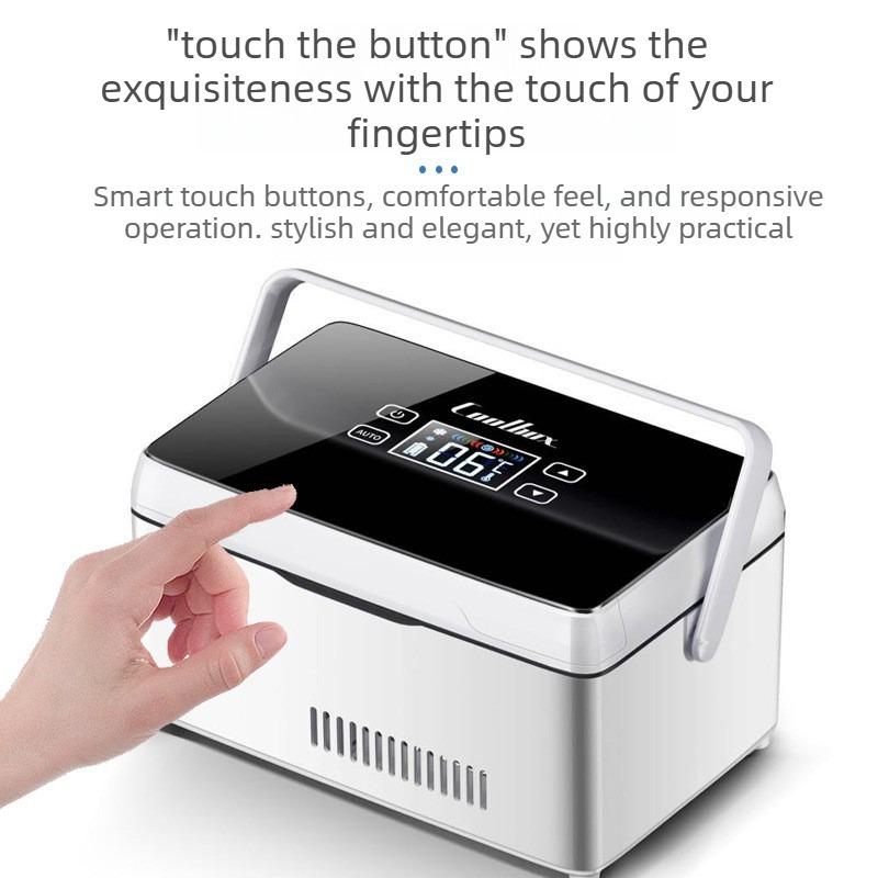 Insulin Cooler Portable Refrigerator USB Charging Medication Low-Temperature Storage Box Small Car Refrigerator For Family