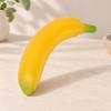 Künstliche Frucht Bananenmodell mit natürlich aussehender gelber Form für Haushalt, Party-Tischdekorationen und Einzelhandels-Arrangements