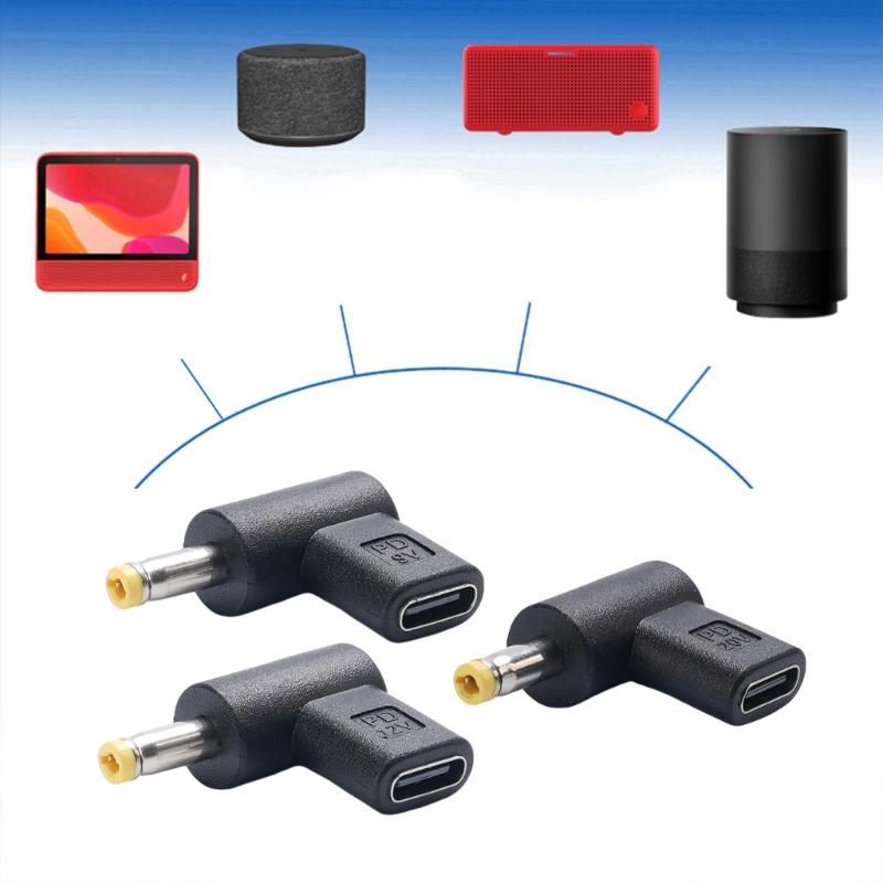 USB C To 4.0x1.7mm Direct current Bridge With 27W 36W 100W Output For LED Lights Laptops Electronics Charging