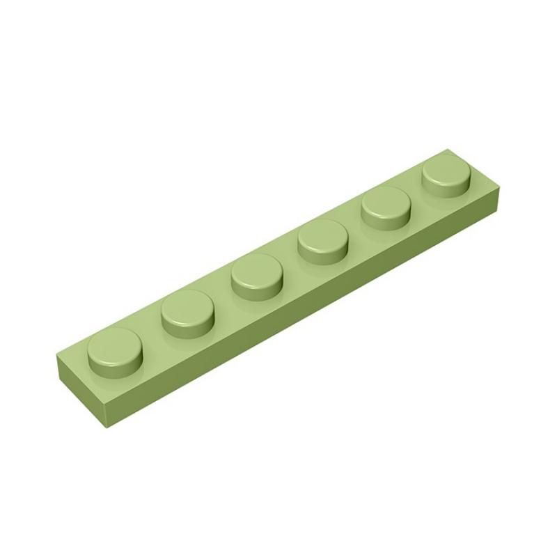 3666 Plate 1 x 6 Bricks Collections Bulk Modular GBC Toys For Technical MOC Set Buildings Blocks DIY Compatible Gifts