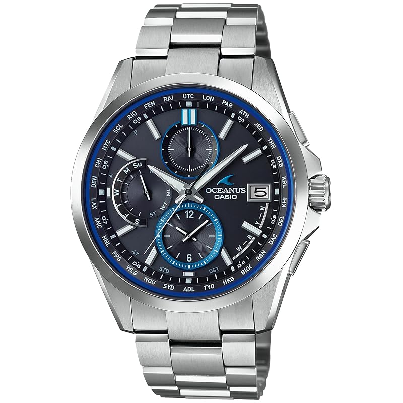 

Casio Oceanus CLASSIC Radio-Controlled Solar Watch OCW-T2600-1AJF Silver [Official Japanese Product]