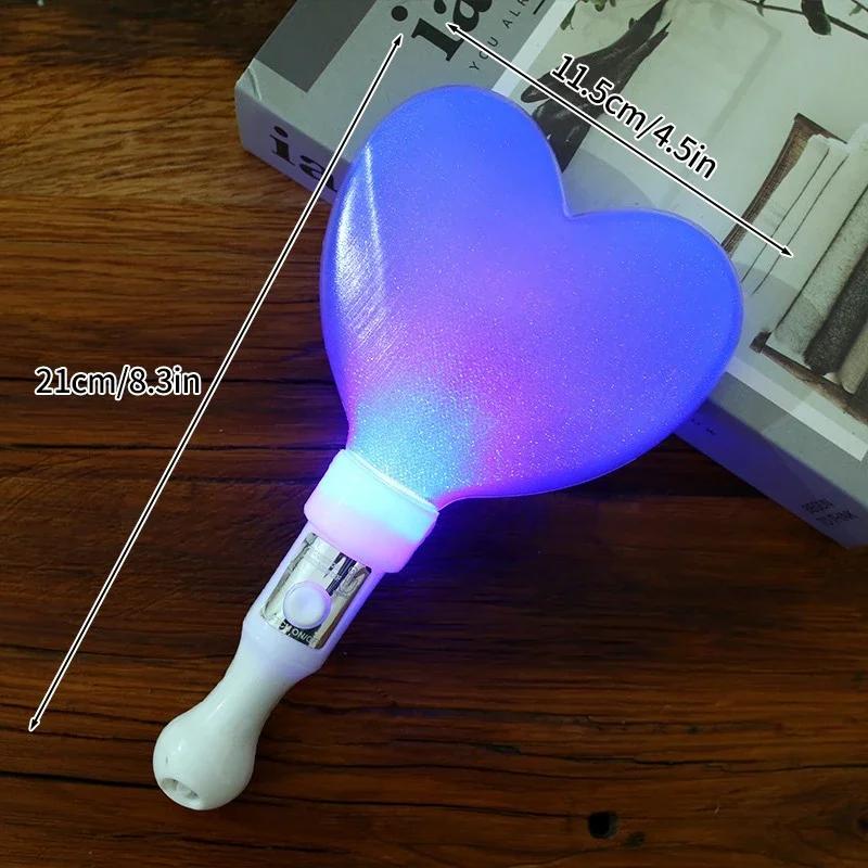Luminous Lightstick Kpop Concert Support Stickers Glow Sticks Crazy Wedding Party Time Luminous Stick Party Accessorie