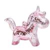 Creative Unicorn Piggy Bank   Coin   Transparent with Sequins Souvenir Children Birthday Gift Kids WF923
