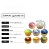Simulation Flash Dumpling Pressure Ball Slow Rebound Soft Pinch Decompression Office Home Decorat Children Adults Birthday Gifts