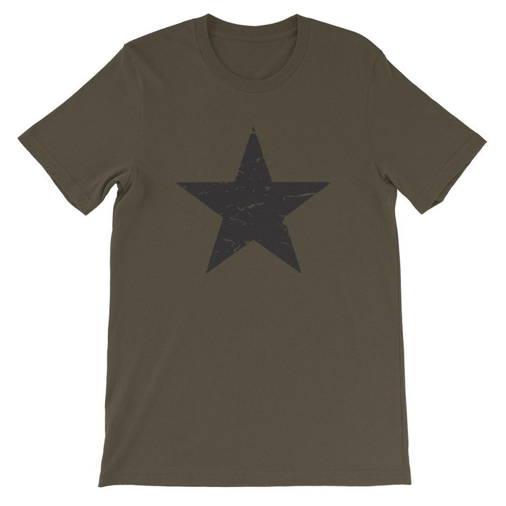 Star Shirt Minimalist Tactical Fashionable Short-Sleeve Unisex T-Shirt