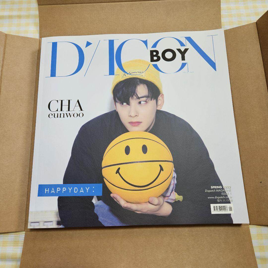 

[USED] CHA Eunwoo Photobook CHA eunwoo D ICON BOY D Type