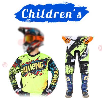 Motocross-Ausrüstungsset für Kinder 4 5 6 7 8 9 10 11 12 13 Jahre Jugend Kind Motorrad Junge Mädchen Jersey Hose Kits Rennanzug Offroad Enduro MX MTB