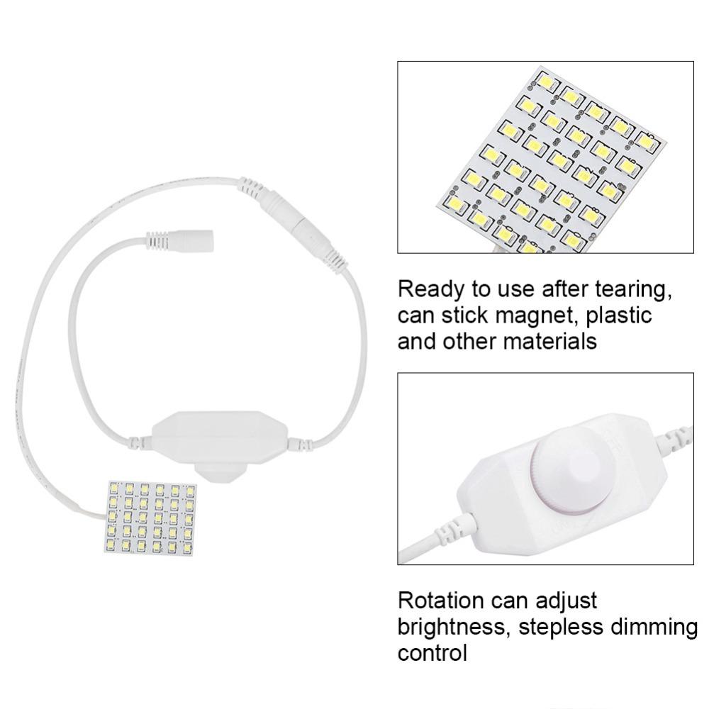4 Stück 30-LED Nähmaschinenlicht Flexibel 110-240V Nähmaschinenlampe Energiesparend AugenSchutzlampe LED Arbeitslicht