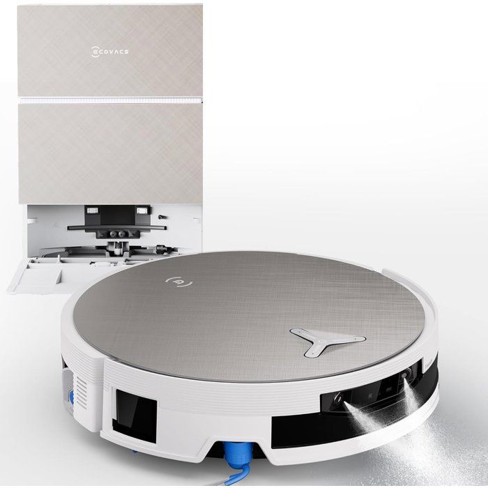 Robot Aspirateur Laveur - ECOVACS DEEBOT X12 PRO OMNI - 22000 Pa - Recharge PowerBoost Plus - FocusJet Technologie - OZMO Roller 3.0