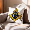 COOL FFreemasonry Symbol Pillow Case Pattern Printed Pillowcase For Living Room Sofa Cushion Cover