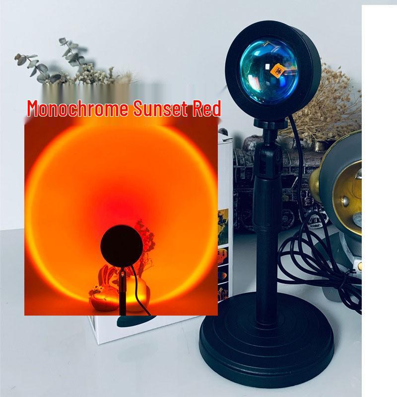 RGB Sunset Projection Lamp – Ocean Dawn Table & Floor Atmosphere Lamp