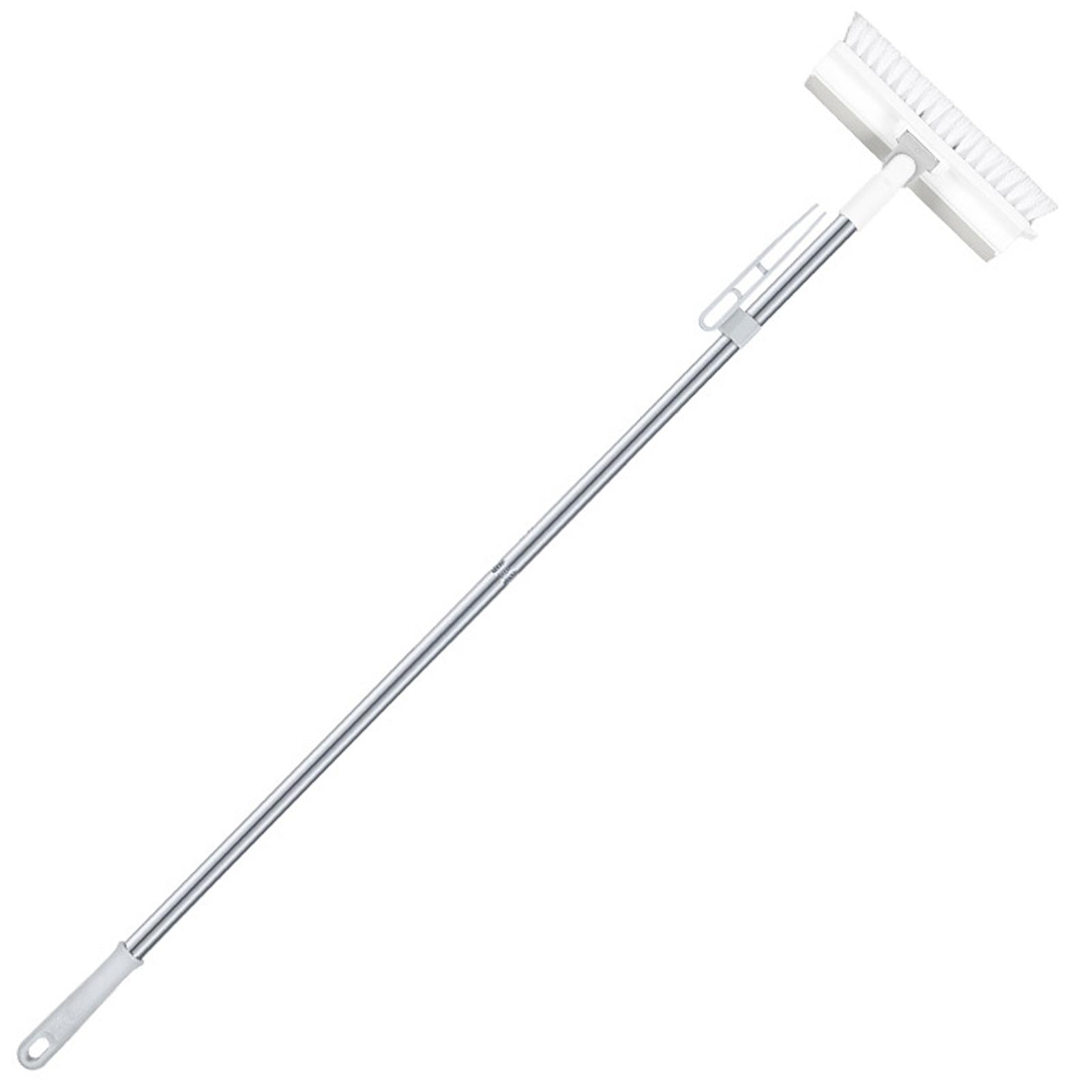 Crevice Hard Bristle Cleaning Brush No Dead Corners Hard Bristle Brush for Cleaning Wall Corner Patio Bathroom белый