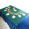 Double-sided Poker Table Top Felt Cloth Casino Table Mat Portable Game Tablecloth  Home