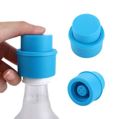 Tapas de Bomba de Botella Tipo Empuje Inflables Sellador de Refrescos Tapón de Cola Tapa de Presión para Boca de Botella Tapa Protectora