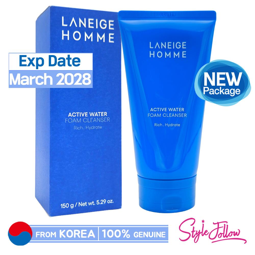 

LANEIGE Homme Активная очищающая пенка с водой 150 мл 1pc (150ml)