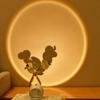 Human Body Induction Light Sunset Corridor Hallway Atmosphere Lamp Household Wall Light, Internet Famous Night Lamp LED Light